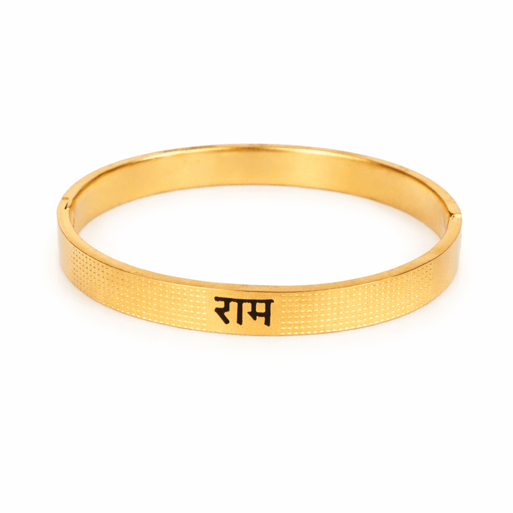 Ram Devotion Gold Bracelet